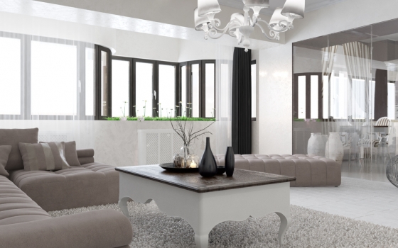 Design living apartament