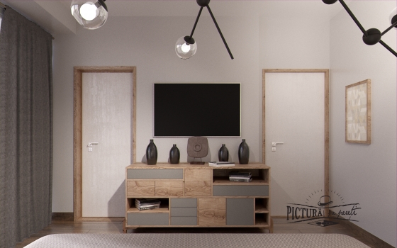 Dormitor matrimonial nordic